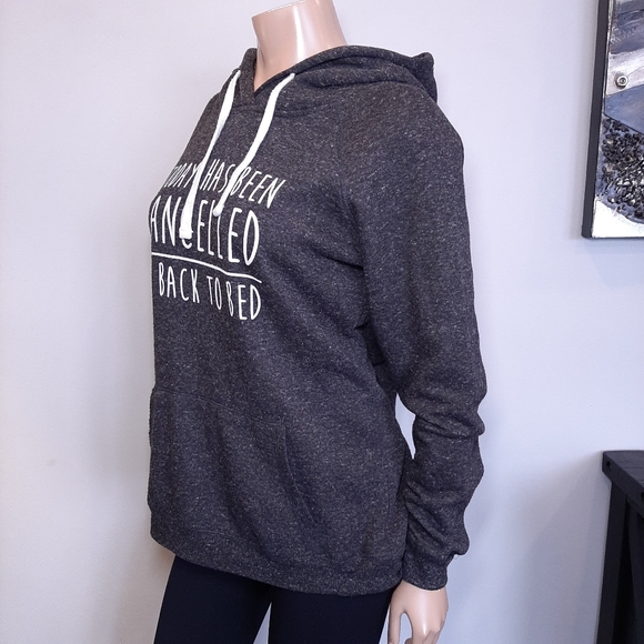 Bluenotes Tops Bluenotes Today Cancelled Graphic Hoodie Sweater